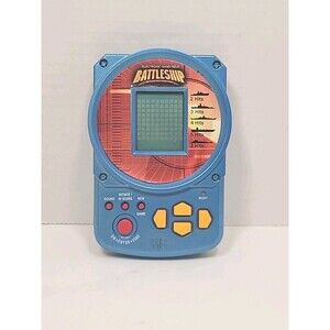 Battleship Electronic Handheld Video Game 2002 Hasbro Milton Bradley Travel Car